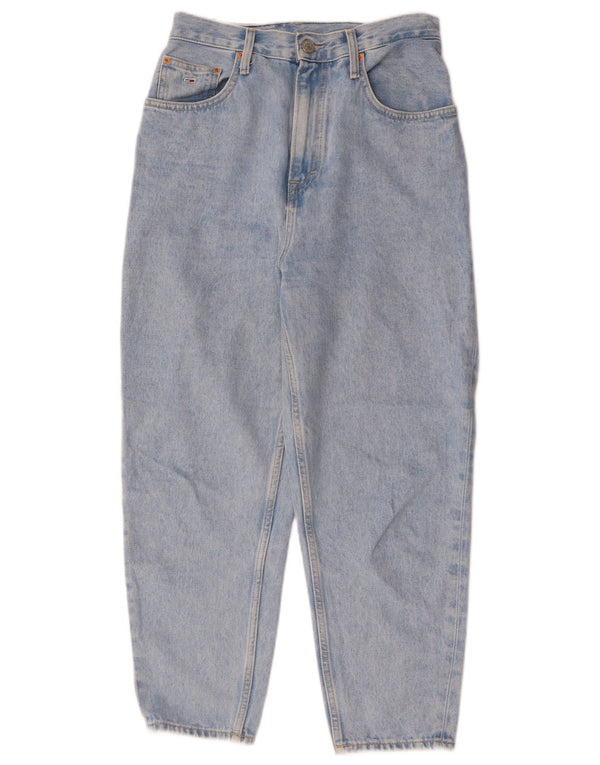 Blugi crop conici pentru femei Tommy Hilfiger L29 L25 Bumbac albastru