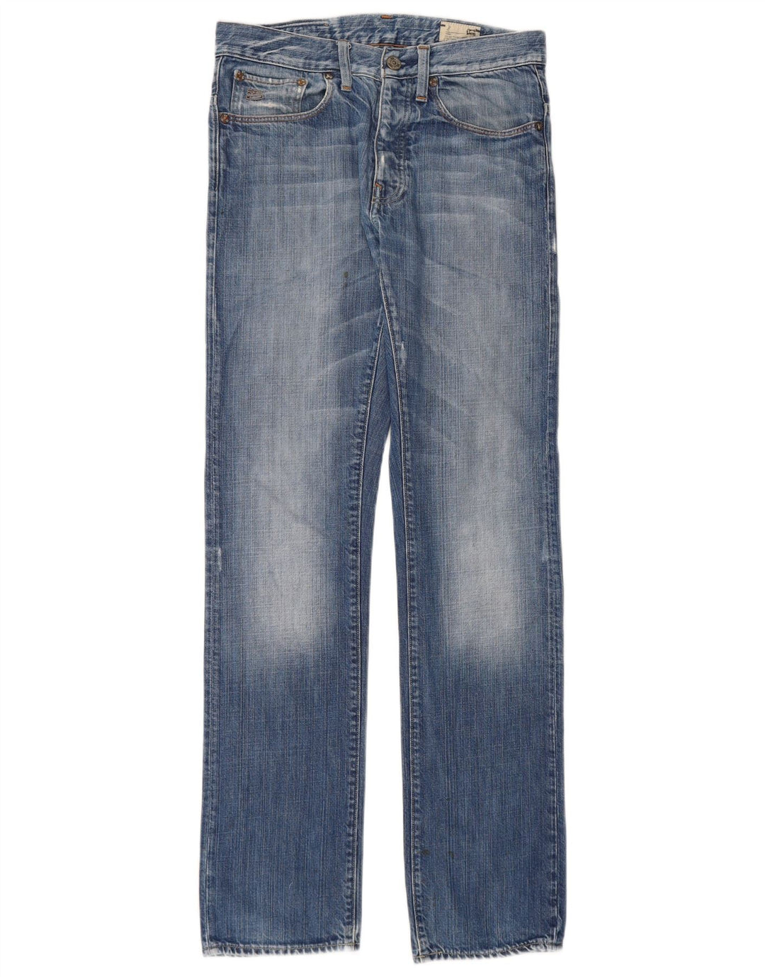 G-STAR Mens Straight Jeans W31 L34 Blue Cotton