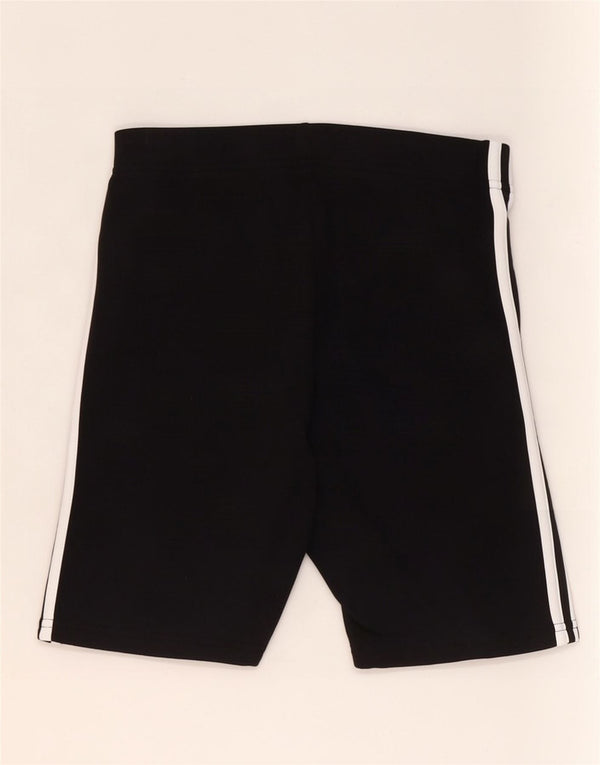 Pantaloni scurți sport Adidas pentru femei UK 12/14 Medium Black Bumbac