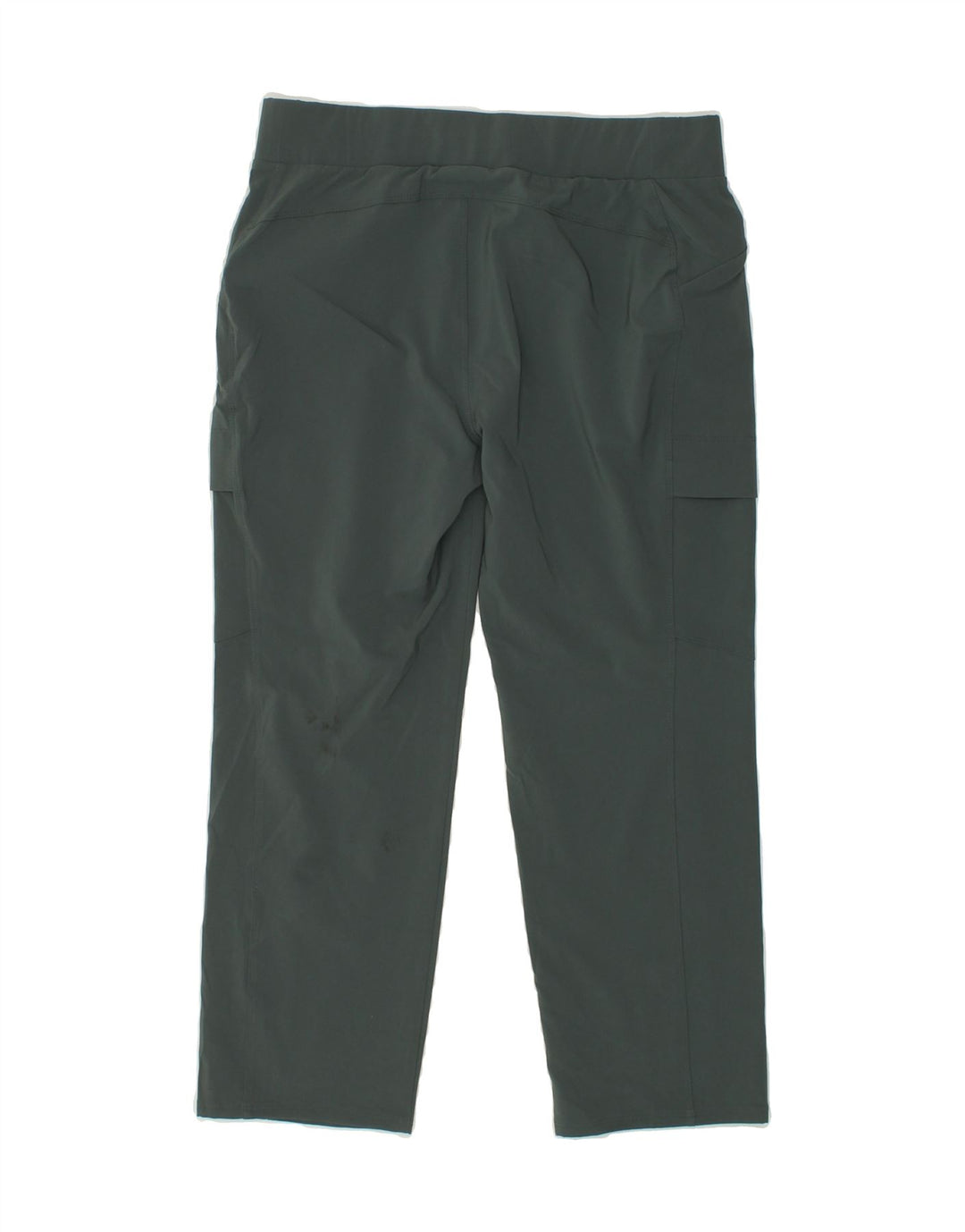EDDIE BAUER Womens High Waist Trousers US 8 Medium W28 L24 Green Polyester Vintage Eddie Bauer and Second-Hand Eddie Bauer from Messina Hembry 