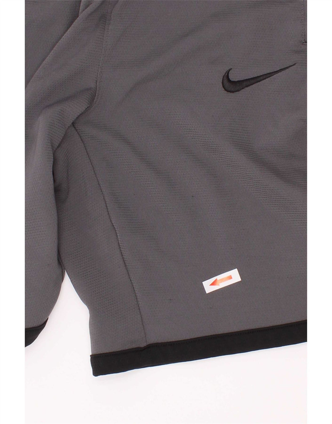 Pantaloni scurți sport Nike Dri Fit Graphic pentru băieți 12-13 ani, mari, gri, poliester