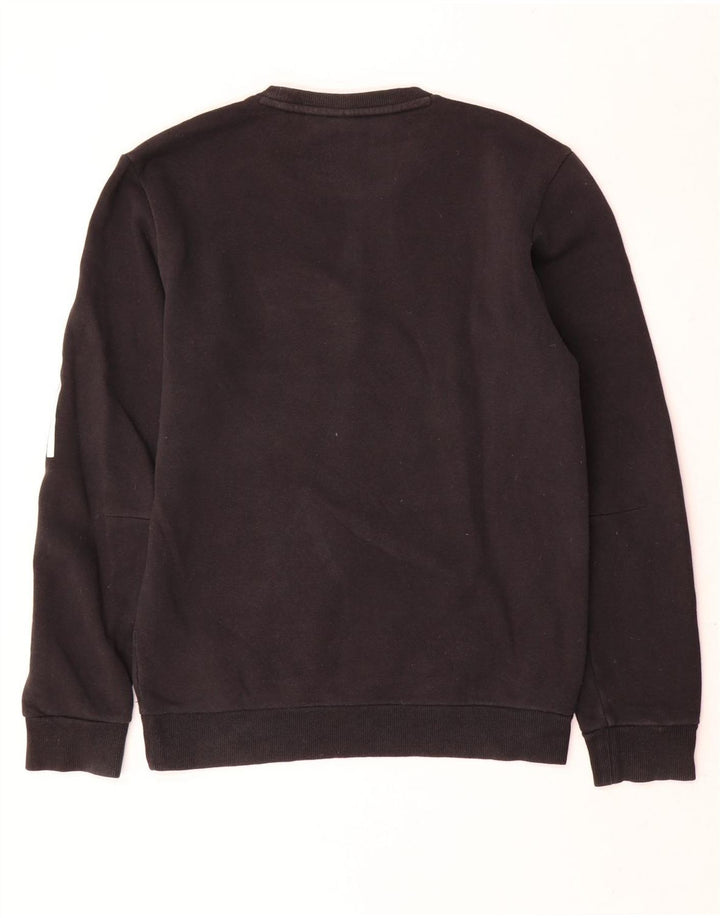 Hanorac pentru bărbați Adidas Jumper mic, negru, bumbac