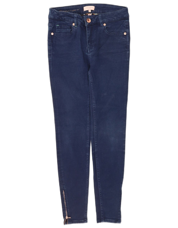 Blugi skinny pentru femei Ted Baker L26 L26 bumbac bleumarin