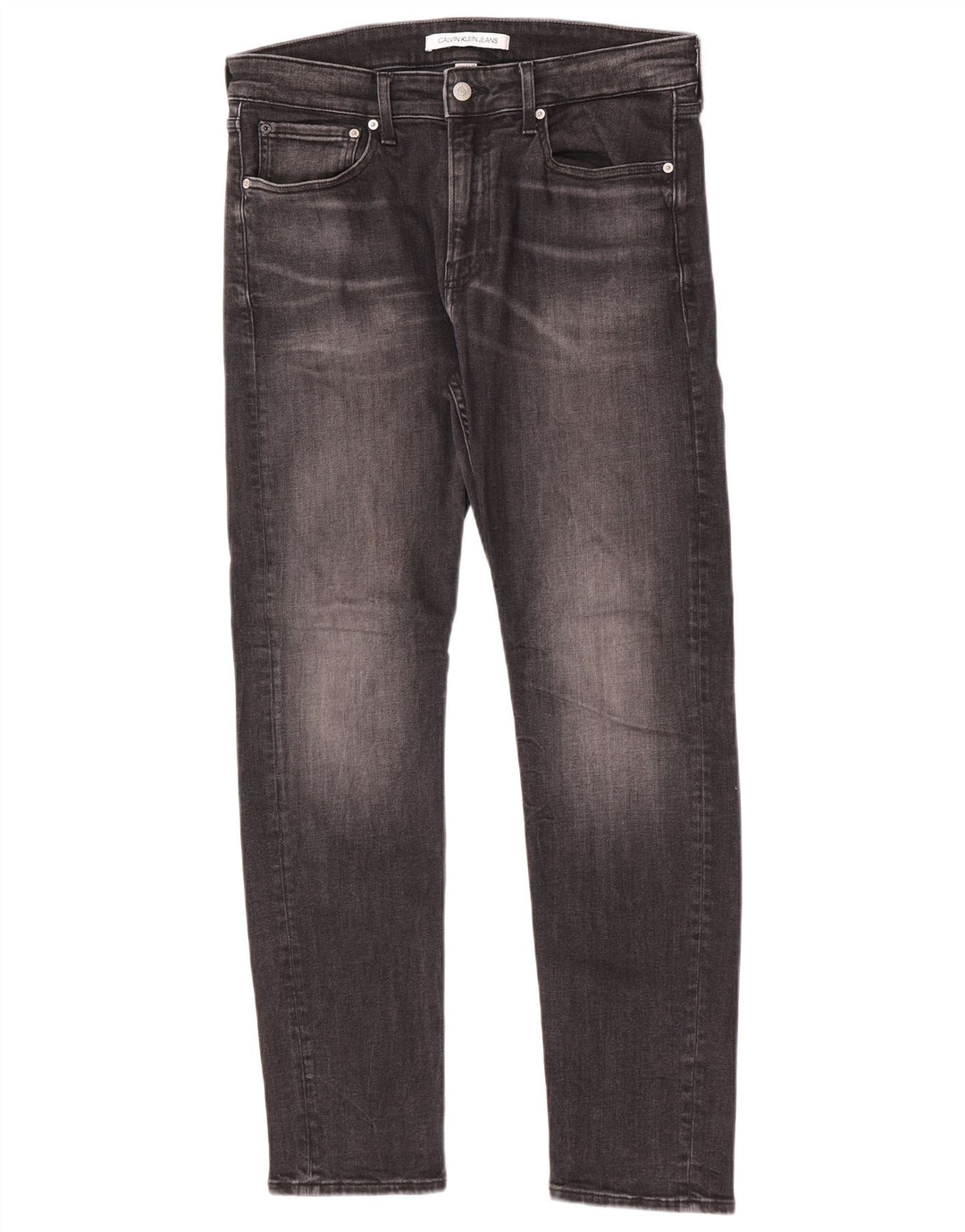 Blugi slim pentru bărbați Calvin Klein W32 L30 bumbac gri