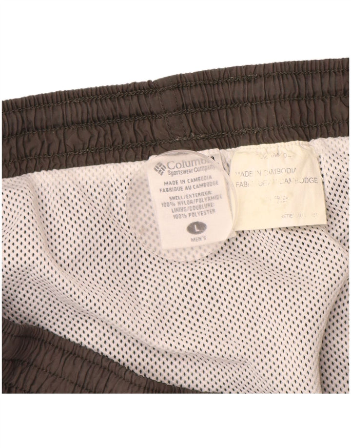 Pantaloni scurți de înot Columbia pentru bărbați, mari, gri, poliester