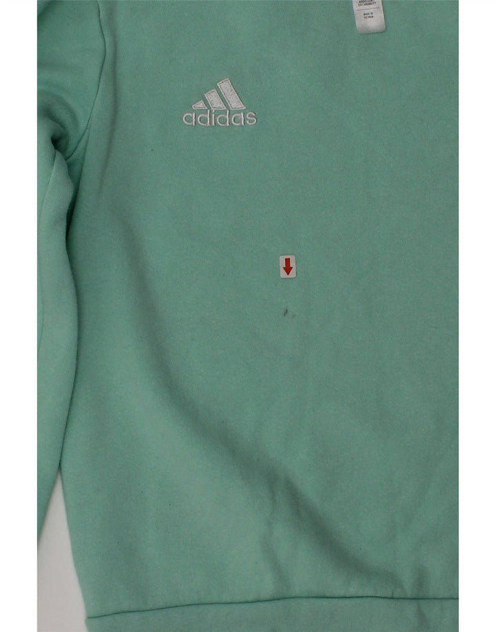Adidas Băieți Pulover Pulover 7-8 Ani Verde Bumbac