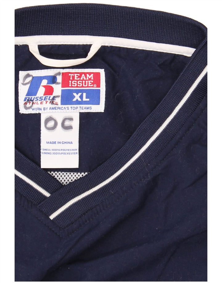 RUSSELL ATHLETIC Hanorac pentru bărbați Pulover XL Bleumarin Poliester color bloc