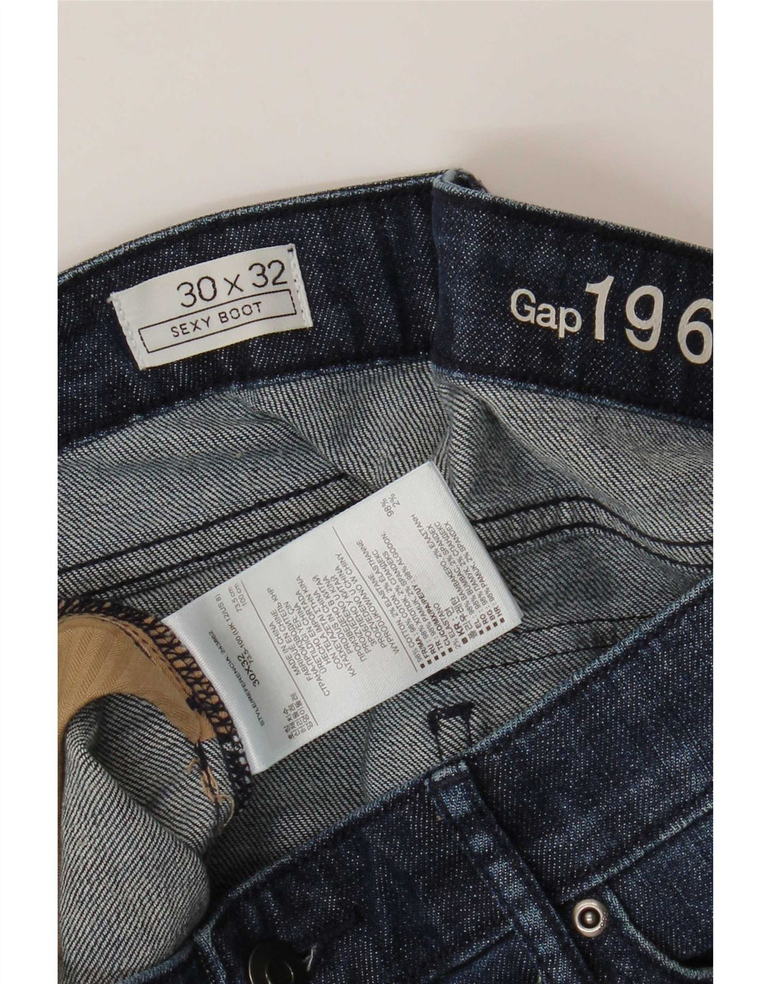 Blugi Gap pentru femei Bootcut W30 L32 Bumbac albastru