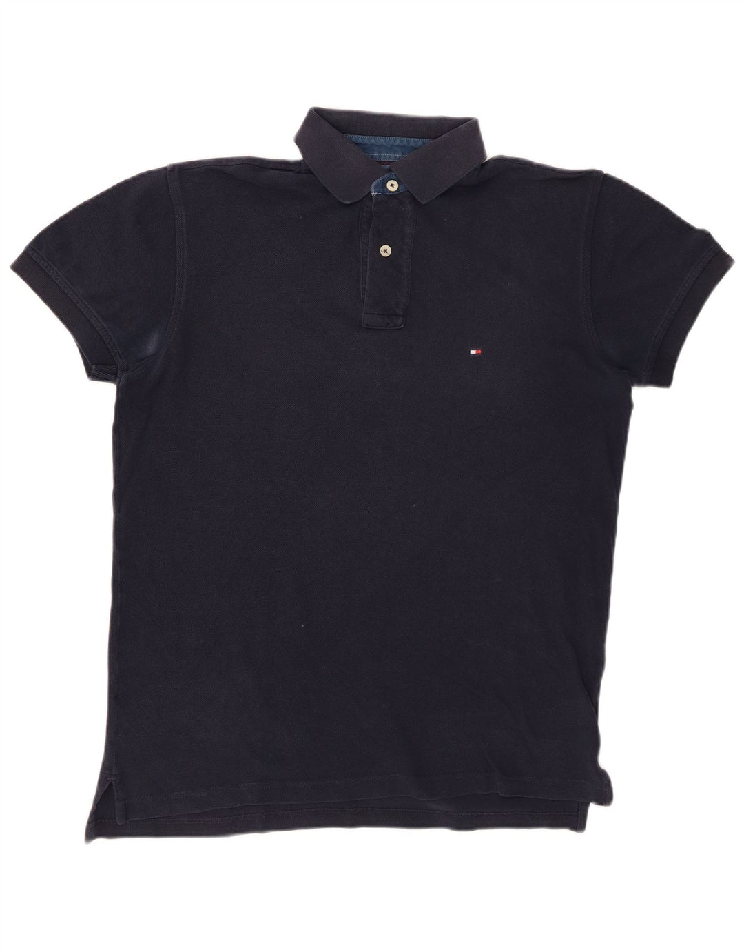 Tricou polo TOMMY HILFIGER pentru bărbați, bumbac, albastru bleumarin
