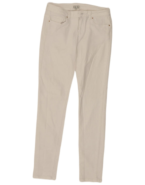 Blugi skinny pentru femei Reiss UK 12 Medium W30 L30 Bumbac alb