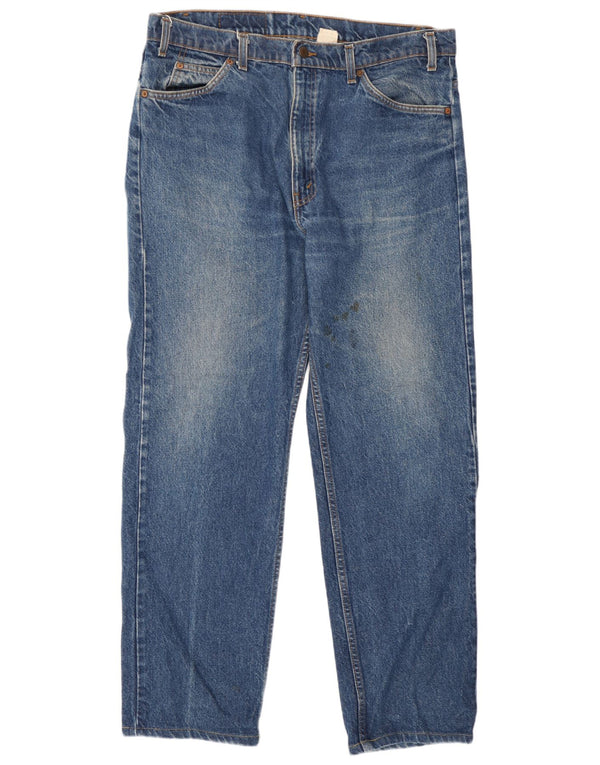 Blugi drepti pentru bărbați Levi's 505 W38 L30 albastru