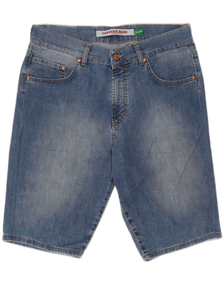 Pantaloni scurți din blugi pentru bărbați Carrera 721 W33, bumbac albastru mediu