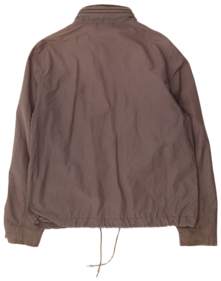 Jachetă bomber cu glugă pentru bărbați Lacoste IT 52 XL bumbac gri