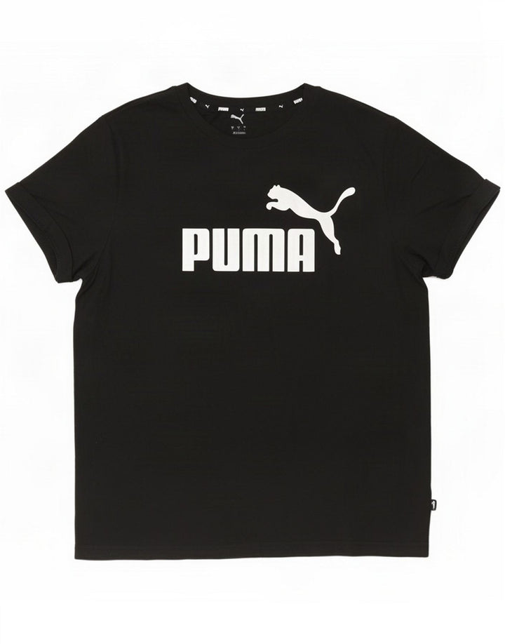 T-shirt grafic pentru bărbați Puma Top Large Black