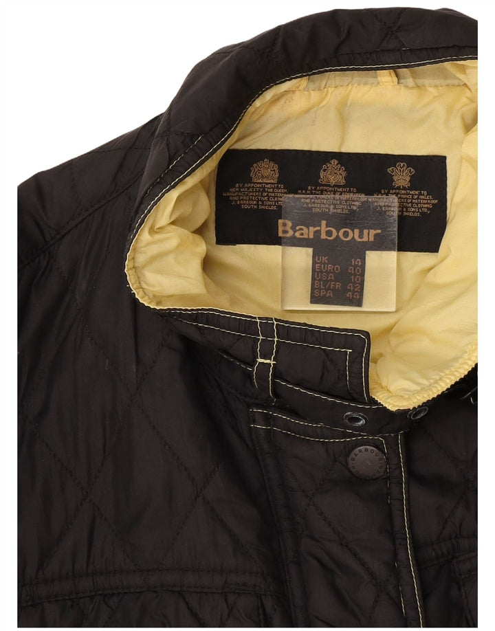 Jachetă matlasată Barbour pentru femei UK 14 Large Black