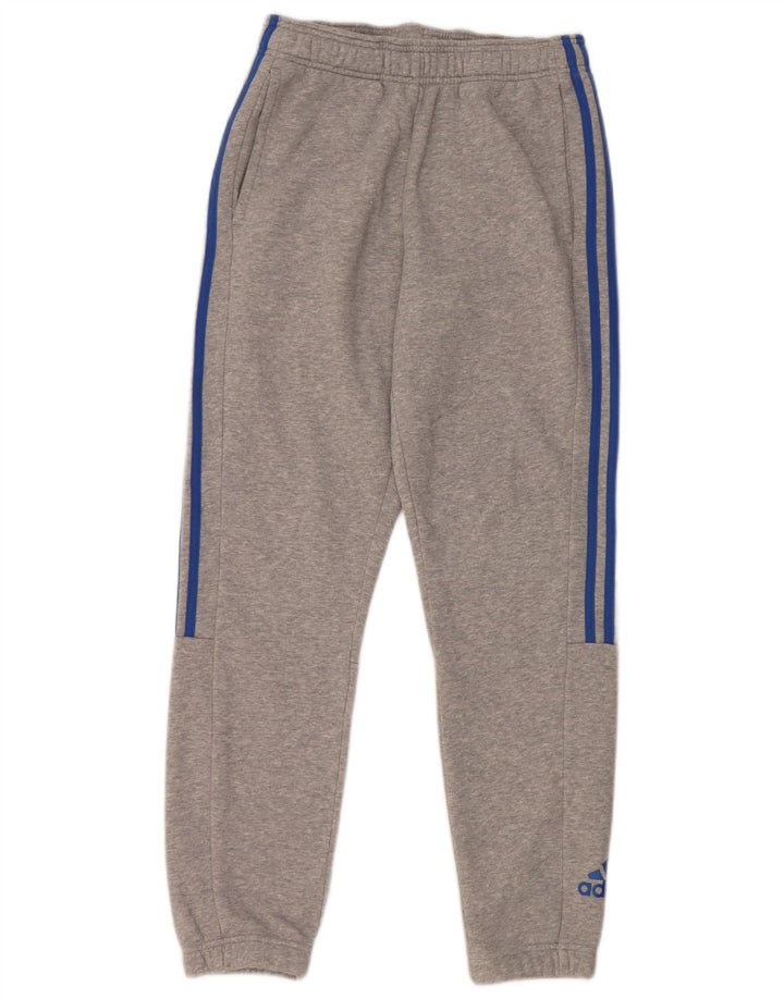 Pantaloni de trening pentru bărbați ADIDAS Joggeri gri mediu