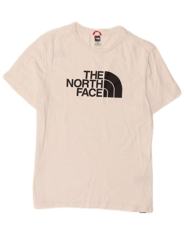 Tricou grafic pentru bărbați The North Face Top Medium White Bumbac