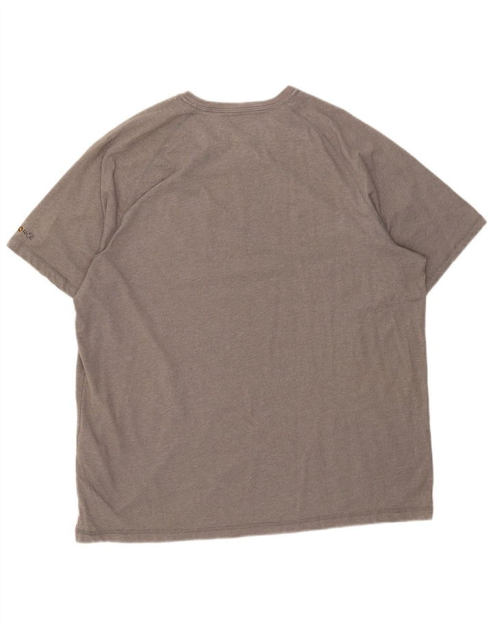 Tricou Carhartt pentru bărbați cu croială relaxată Top XL poliester gri