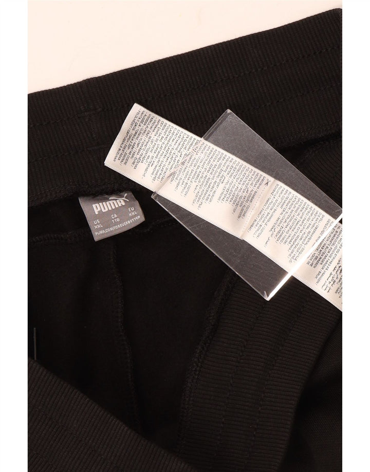 Pantaloni de trening PUMA pentru bărbați Pantaloni de jogging 2XL bumbac negru