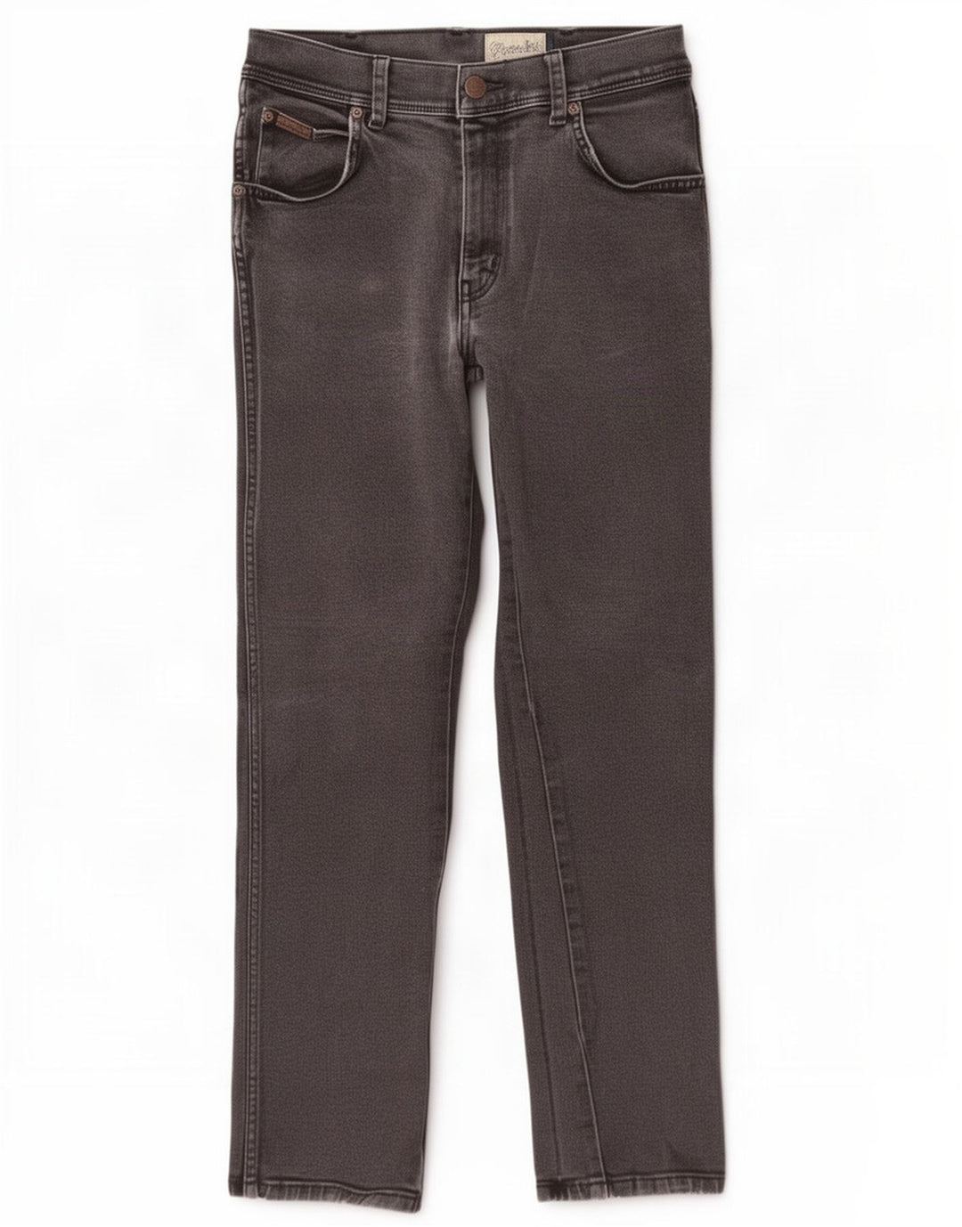 Blugi drepti Wrangler pentru bărbați Texas Stretch W32 L30 bumbac gri