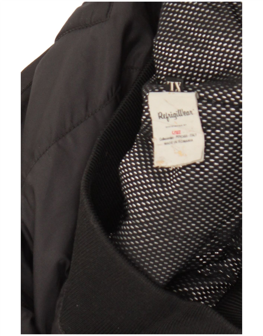 Jachetă Bomber pentru bărbați Refrigiwear UK 42 XL Poliamidă neagră