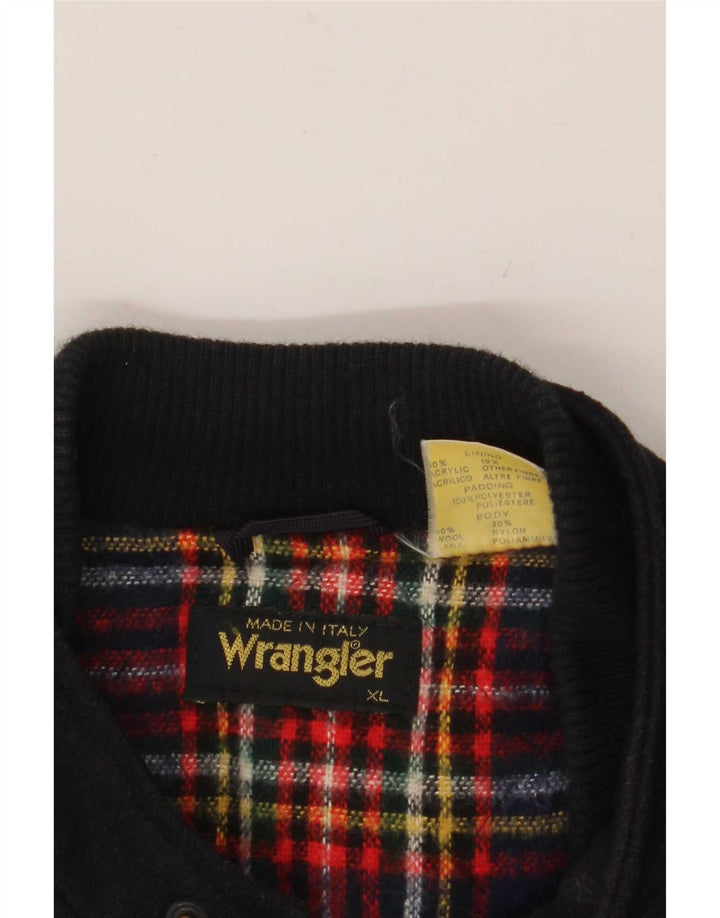 Blancă pentru bărbați Wrangler UK 42 XL Lână bleumarin