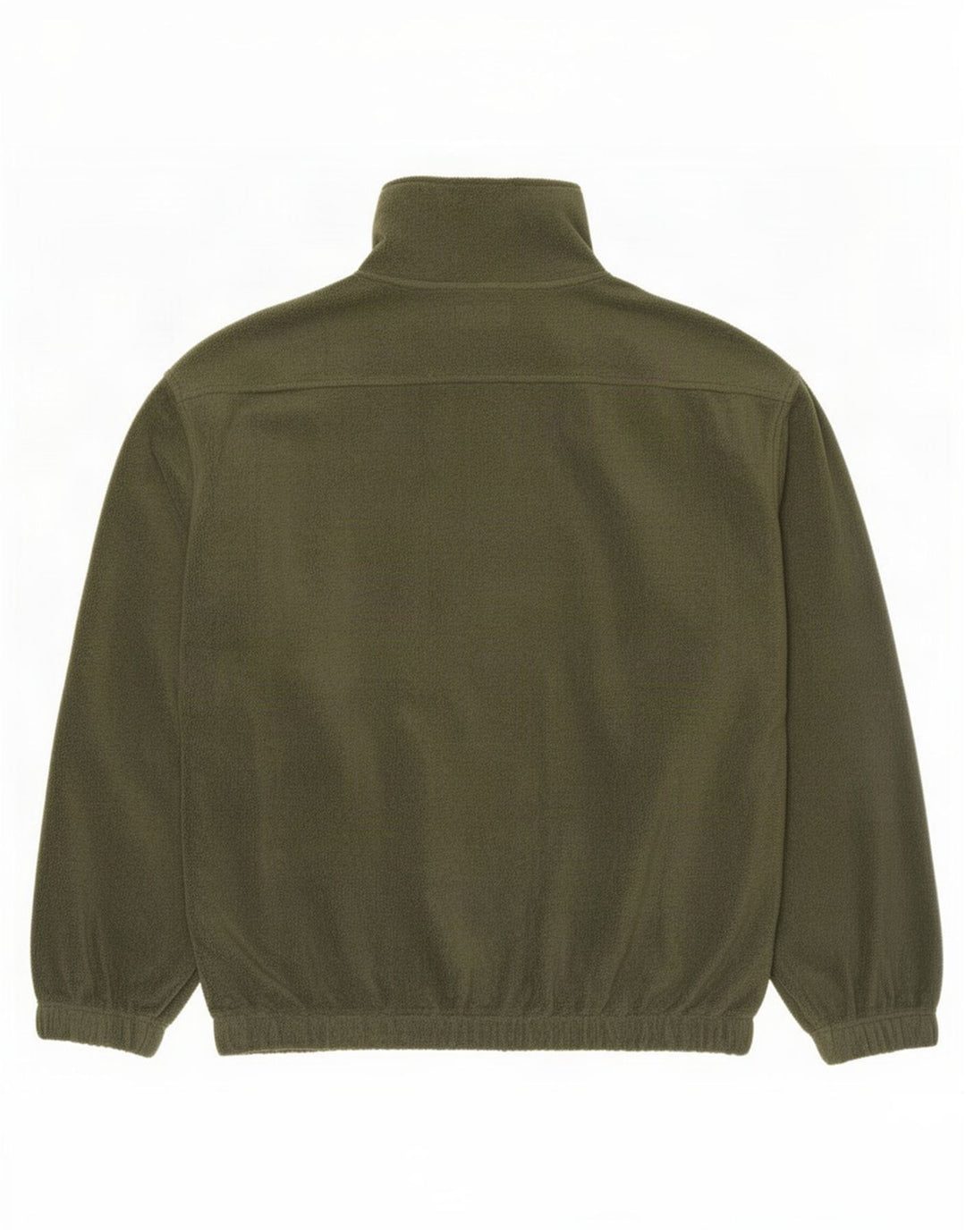 Pulover Vintage Anorak pentru bărbați din lână, mare, kaki, poliester