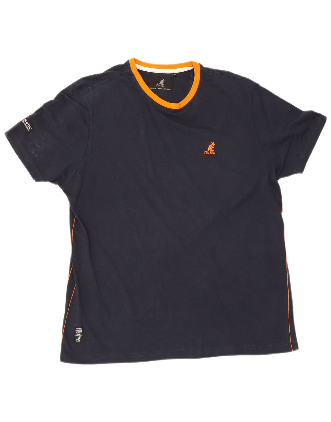 Tricou pentru bărbați Kangol Top XL Bumbac bleumarin