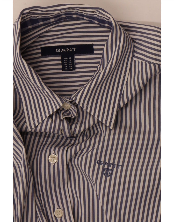 Cămașă pentru femei Gant UK 12 Medium Blue Pinstripe