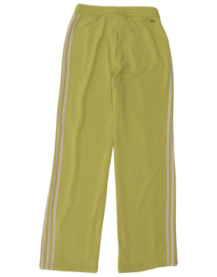 Pantaloni de trening Adidas Climalite pentru femei UK 12 Poliester verde mediu