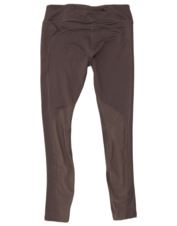 Leggings crop Nike Dri Fit pentru femei UK 12 Medium Gri Poliester