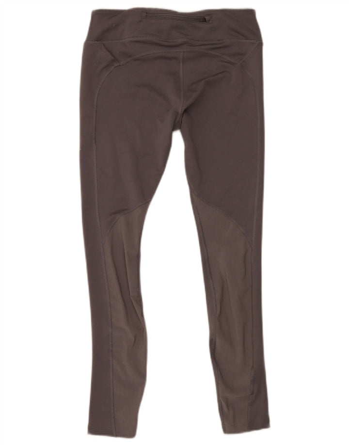 Leggings crop Nike Dri Fit pentru femei UK 12 Medium Gri Poliester