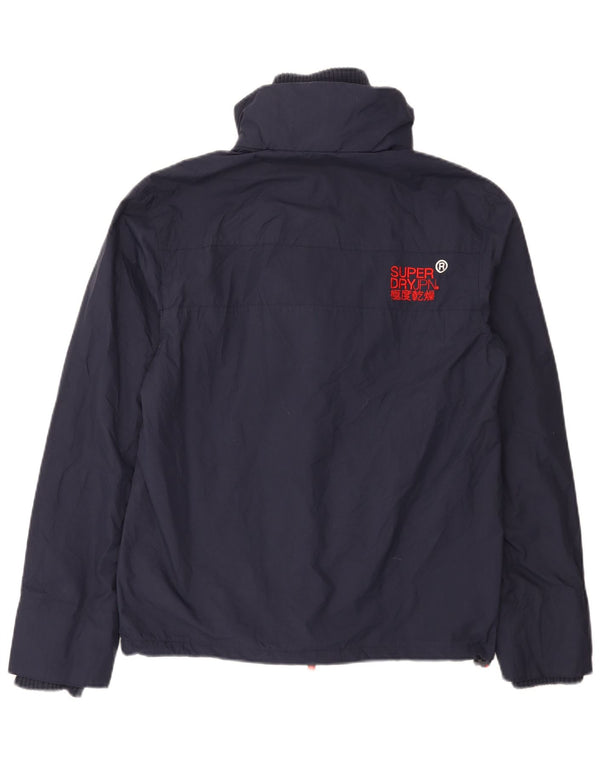Jachetă de ploaie Superdry Windcheater pentru bărbați UK 36 Small Navy Blue Marine
