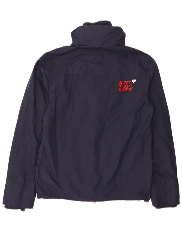 Jachetă de ploaie Superdry Windcheater pentru bărbați UK 36 Small Navy Blue Marine