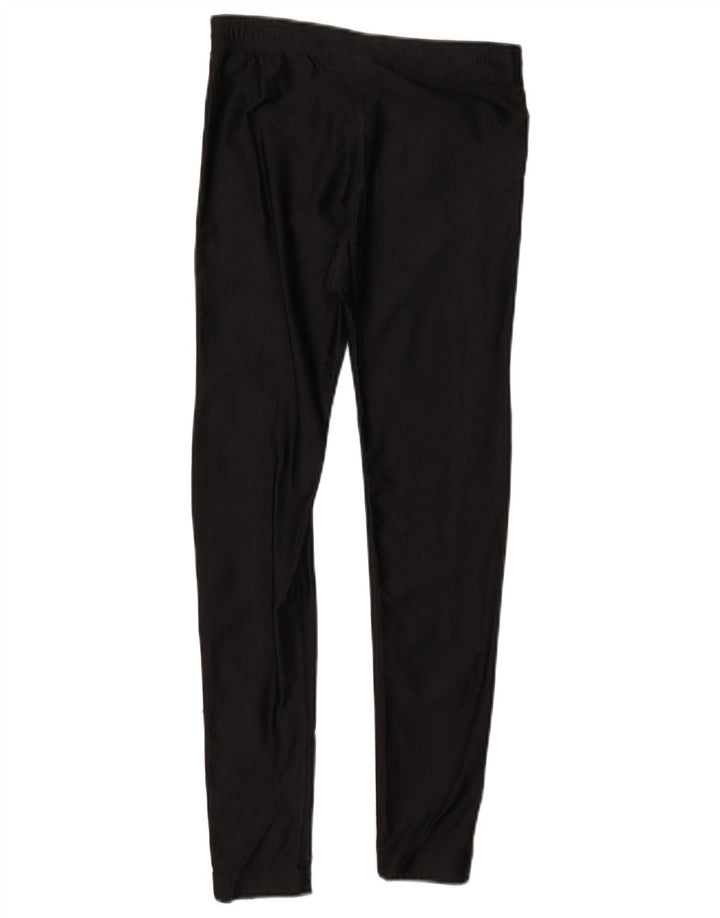 Leggings pentru femei Reebok UK 12 Medium Black Colorblock Poliester