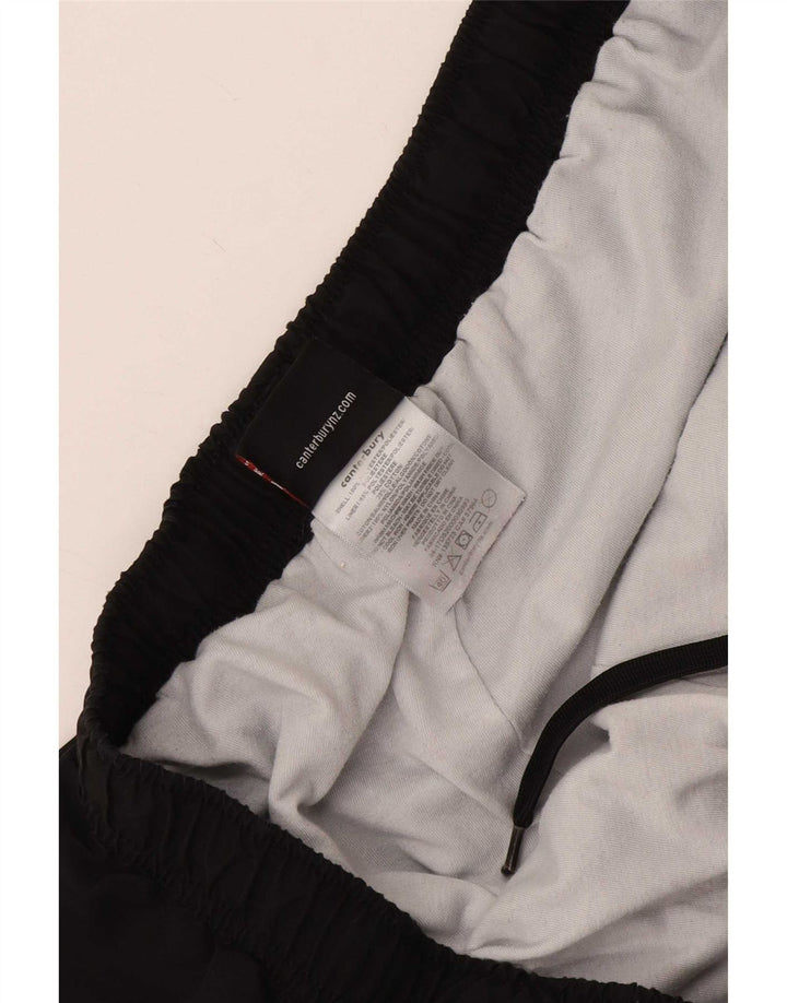 Pantaloni de trening Canterbury pentru bărbați, poliester negru 3XL
