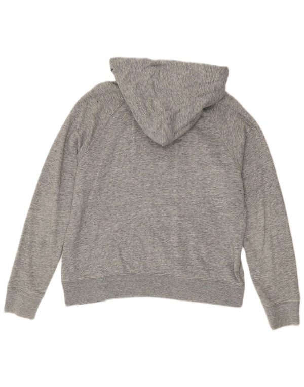Pulover Levi's pentru damă cu capota cu grafică UK 14 Medium Gri Flecked