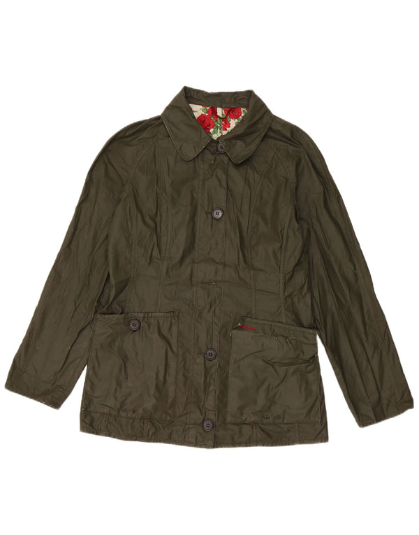 Jachetă pentru femei Barbour din bumbac cerat UK 10 Small Khaki