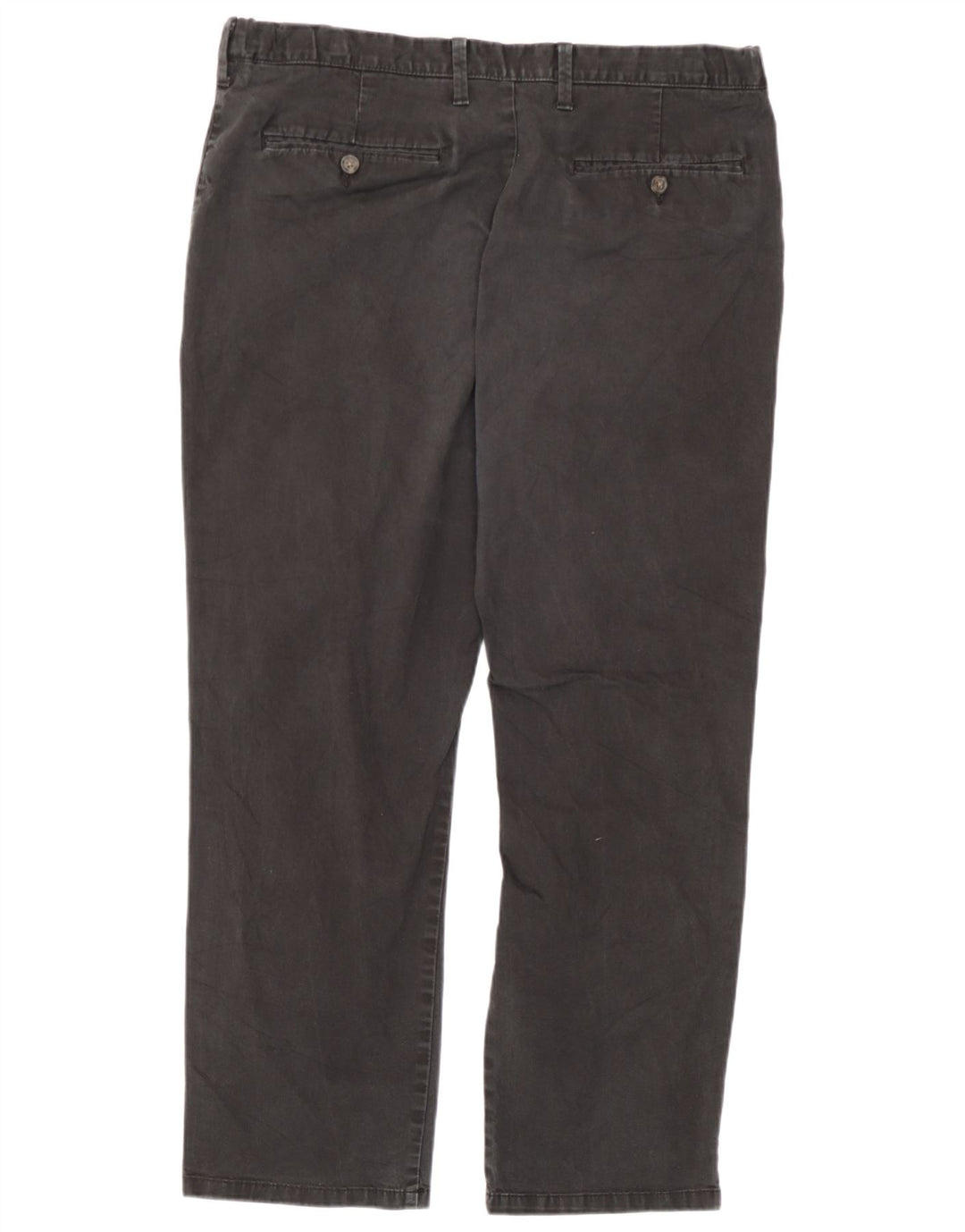 Pantaloni chino pentru bărbați Marks & Spencer, cu ajustare normală, L38 L29, bumbac gri