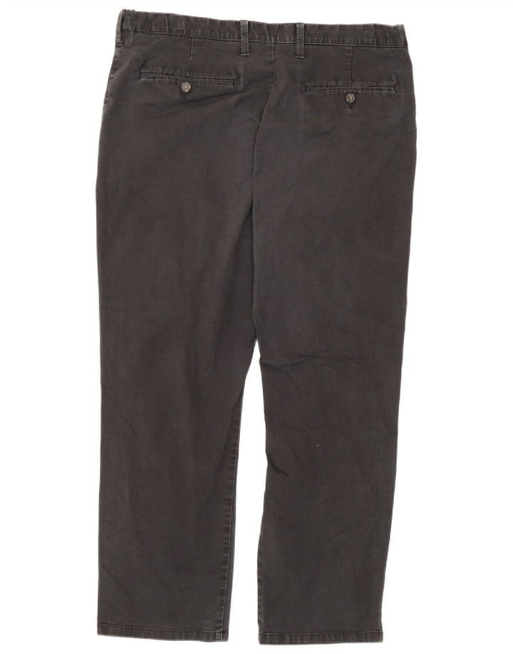Pantaloni chino pentru bărbați Marks & Spencer, cu ajustare normală, L38 L29, bumbac gri