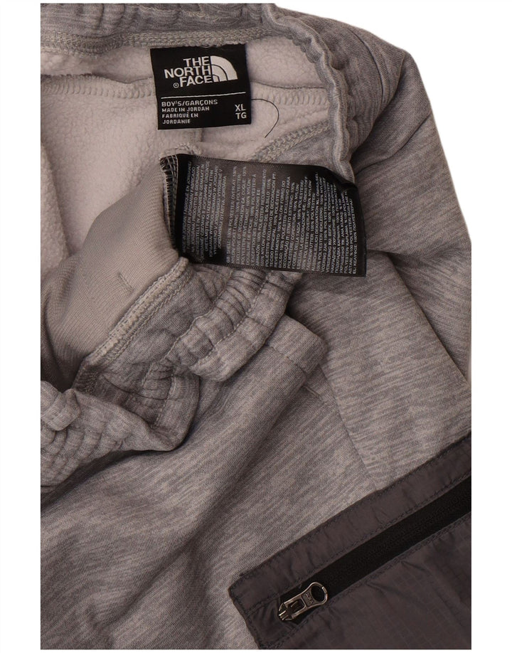 Pantaloni scurți sport The North Face pentru băieți 14-15 ani XL poliester cu pături gri