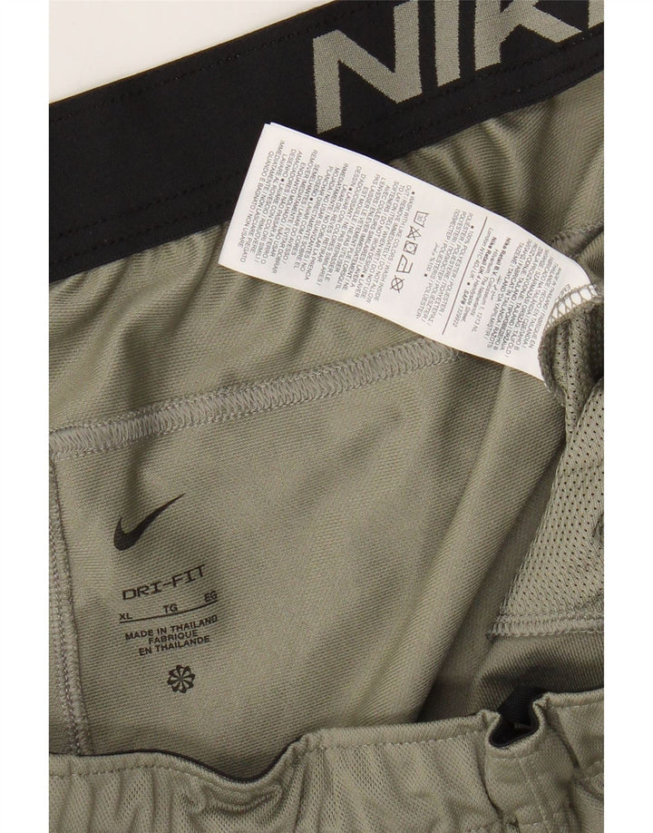 Pantaloni scurți sport Nike Dri Fit pentru bărbați XL Kaki Poliester