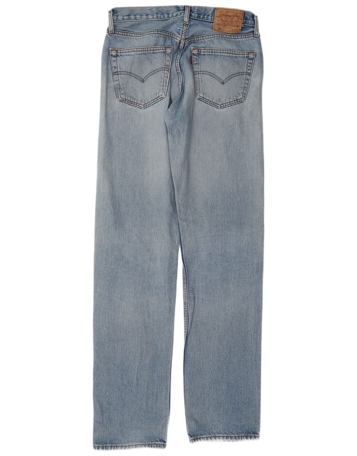 Blugi drepti pentru bărbați Levi's 501 W33 L36 Bumbac albastru