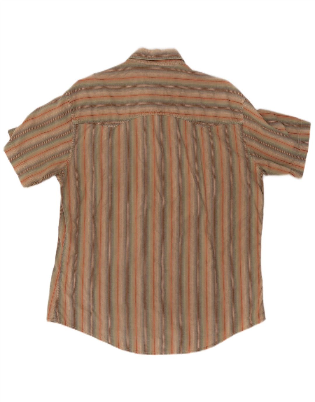 MARLBORO CLASSICS Cămașă cu mânecă scurtă pentru bărbați 2XL, bumbac cu dungi multicolore