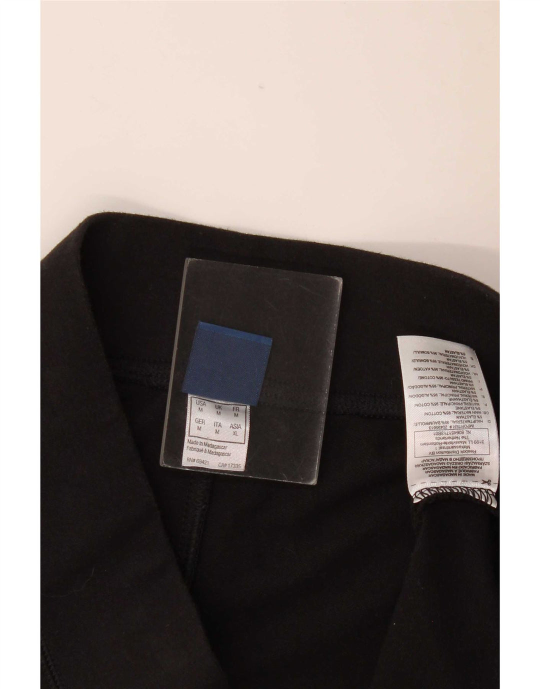 Pantaloni scurti sport Reebok pentru femei UK 14, bumbac mediu negru