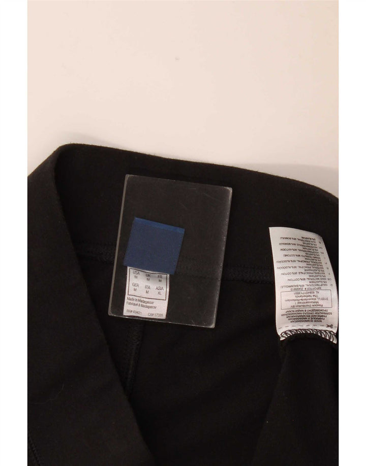 Pantaloni scurti sport Reebok pentru femei UK 14, bumbac mediu negru
