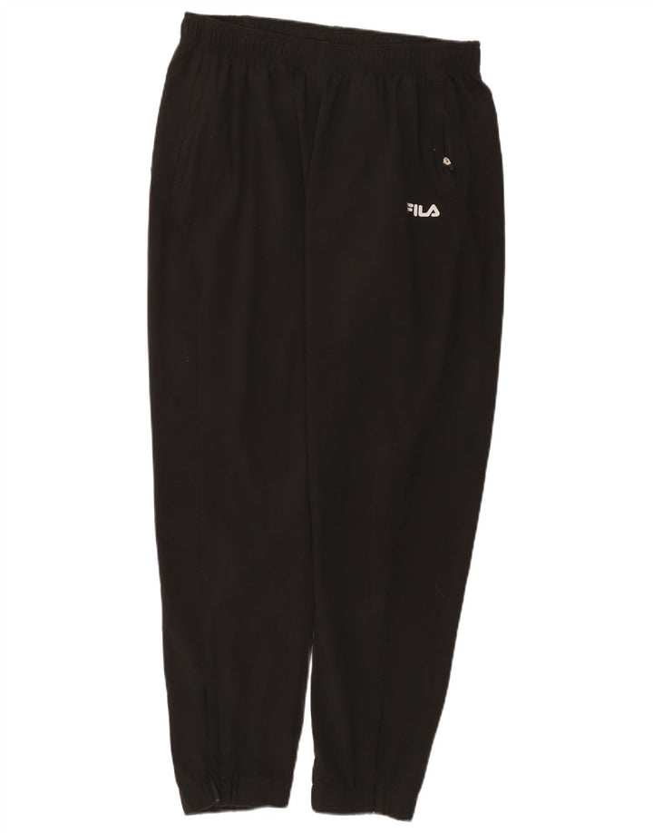 Pantaloni de trening Fila pentru femei Joggeri UK 16 Poliester negru mare