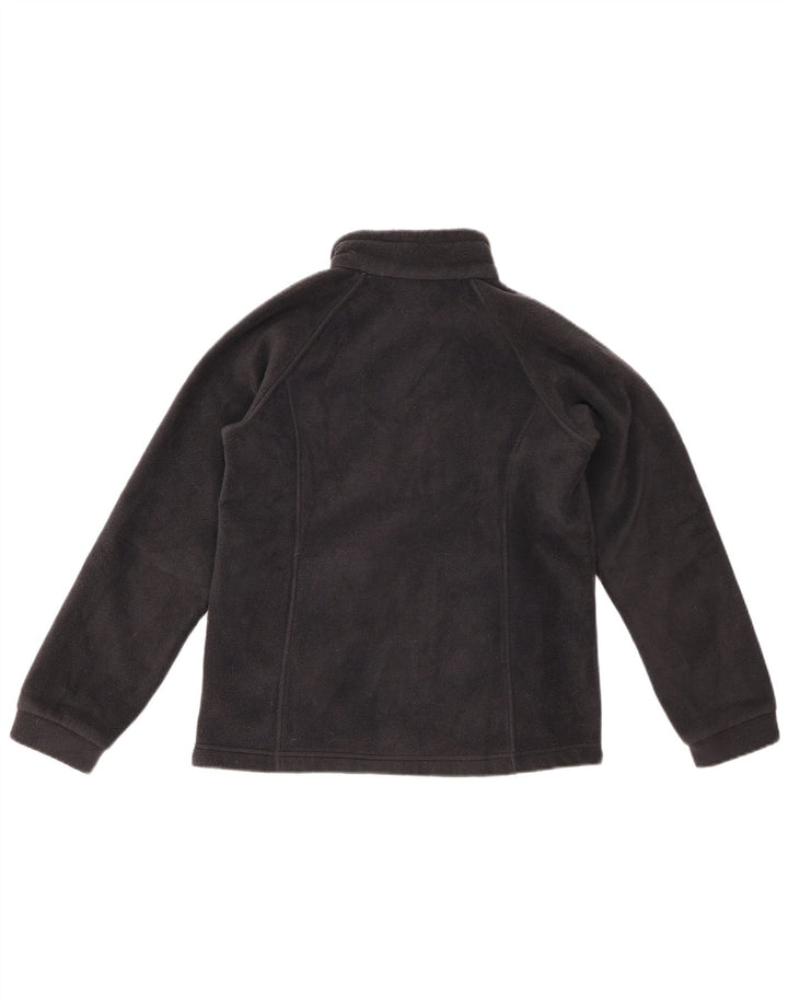 Jachetă fleece COLUMBIA pentru băieți 14-15 ani, mare, negru, poliester