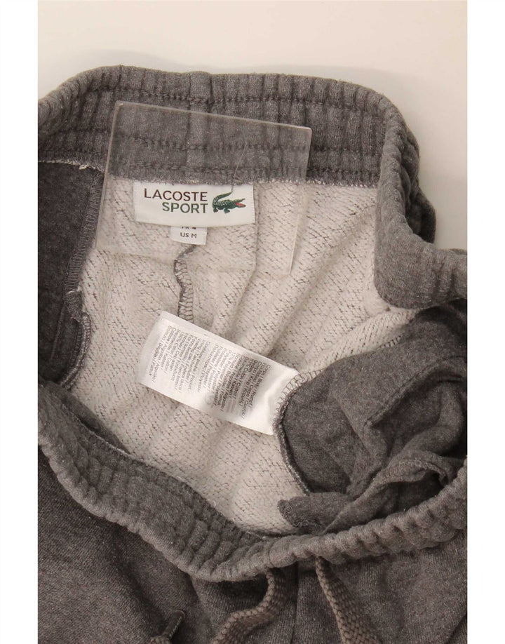 Pantaloni scurți sport pentru bărbați Lacoste Mărimea 4, bumbac cu pete gri medii