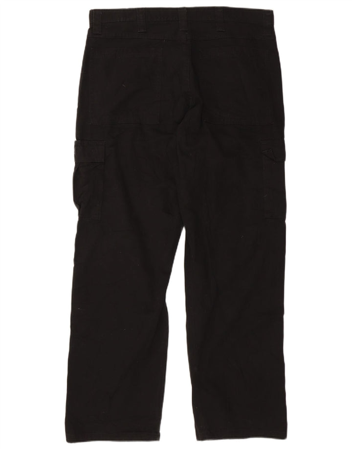 WRANGLER Pantaloni drepti cargo pentru bărbați W36 L32 bumbac negru